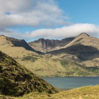 Looking west to Ladhar Beinn (Paul Evans)