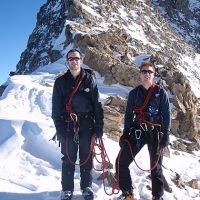 At the Col du Tour Noir (Gareth Williams)