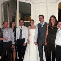 Jo, Andy, Lucie, Gareth, Sara, Nick, Carolyn and James (Gareth Williams)