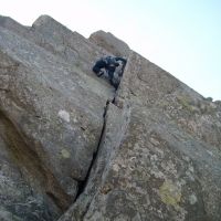 Roisin P2 Original Route, Milestone Buttress (Colin Maddison)