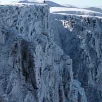 Coire an Lochan Jim Gregson on the top (Virginia Castick)