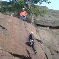 Colin and Duncan on Tyrone (Roger Dyke)