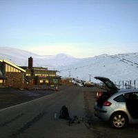 Back at the Cairgorm Ski Centre (Al Metelko)