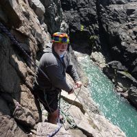 John belaying at Craig Coetan (Virginia Castick)