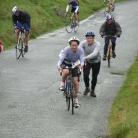 Michelle cycling (Virginia Castick)