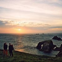 Fiona and Dave G near Land's End (Dave Wylie)