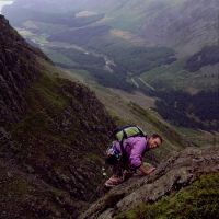 Chris topping out (Sheena Hendrie)