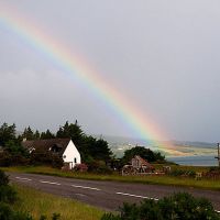 A day of heavy rain and 100mph winds! (Sean Kelly)