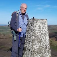 Neville Happy and Amazed at Reaching the Summit (Neville McMillan)