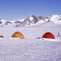Camping out on the Ice. (Jim Gregson)
