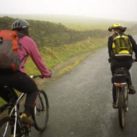 Cycling on a road (Dave Dillon)