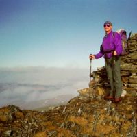 Graham on Geal Charn summit (Sean Kelly)