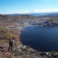 Dave W. above Stickle Tarn (Alan Wylie)