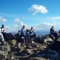 Lunch on Pike o'Stickle (Alan Wylie)