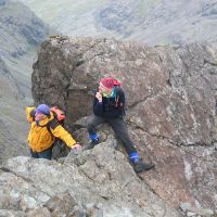 John and Mark A. on the Cuillin Ridge (Sheena Hendrie)