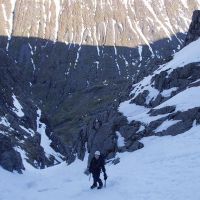 Richard Ascending No 5 Gully (Roger Daley)