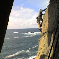 The Count emerging from the Cave Pitch on Diocese (David Bish)