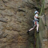 Richard On Cioch Corner (Dave Dillon)