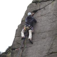 Al Leads Tower Arête (Dave Dillon)