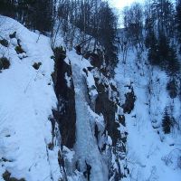 Craig and Colin on Vemorkbrufoss Vest (David Lygate)