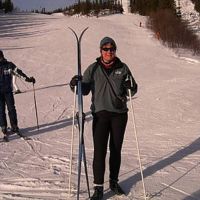 Sue doing cross-country (Craig Marsden)