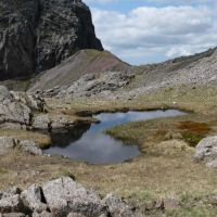 The elusive Broadcrag Tarn (Virginia Castick)