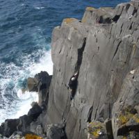 Andrew on Gannet Crack (Andrew Ketley)