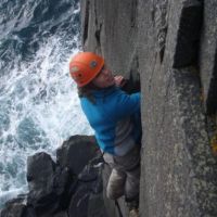 Rachel on Gannet Crack (Andrew Ketley)