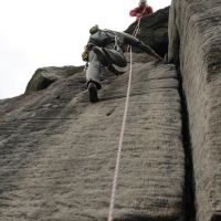 Trish and Al on Heather Wall (Dave Dillon)