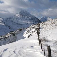 Tryfan on New Year's Day (Dave Bone)