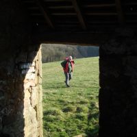 John through a doorway (Dave Shotton)