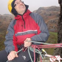 Belaying on Thomas (Gareth Williams)