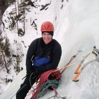 Craig belaying on Klapfoss (Colin Maddison)