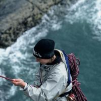 Fiona at Gogarth (Andrew Croughton)