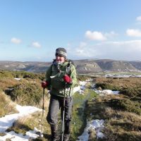 Jo Stratford on the final leg (Andy Stratford)