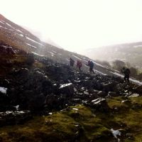 Snowy scree (Simon Robertshaw)