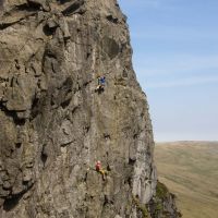 Mike Bailey and Al Leary on Agrippa, Craig Yr Ysfa (Paul Evans)