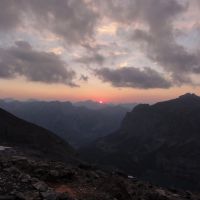 Sunset from Frunden Hut (Andy Stratford)