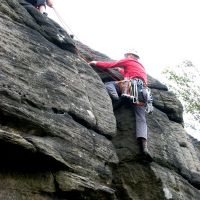 Dave and Roger on Nautical Crack (Virginia Castick)