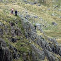 The KMC on Little How Crag - Coniston (Dave Wylie)