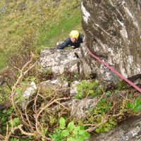 Gareth on White Wall (Colin Maddison)