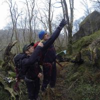 Steve and Andy pointing East and West respectively (Nick A)