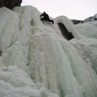 Craig on P2 Blindtarmen (WI 4) (Colin Maddison)