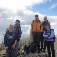 Carnedd Ugain summit (Andy Stratford)