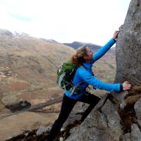 Emma scrambling (Dave Wylie)