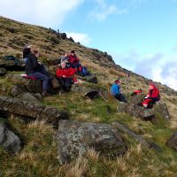 Lunch on Shutlingsloe (Dave Wylie)