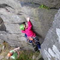 Emily leading "Fo'c'sle Crack" (Dave Wylie)