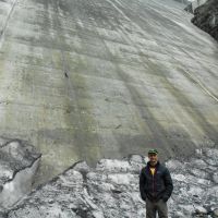 Gareth at the Grande Dixence Dam (Lucie Williams)