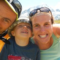 Three marmoteers - on the marmot trail (Lucie Williams)