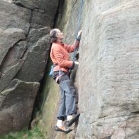 Colin at Castle Naze (Dave Shotton)